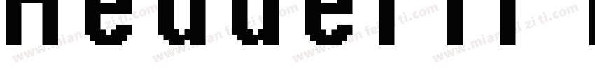 Header11 Regular字体转换